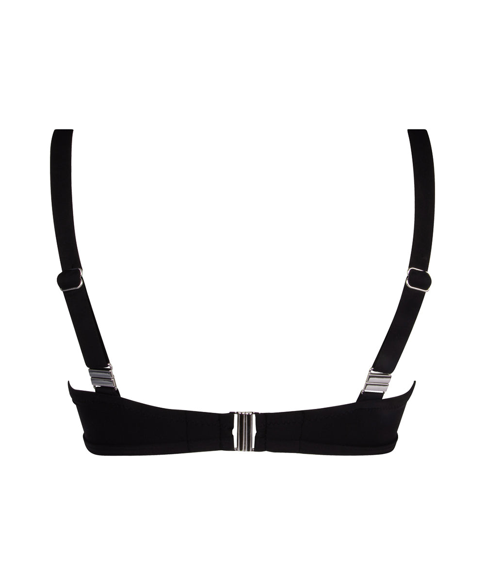 Soutien-gorge de bain corbeille grande taille La Chiquissima noir Antigel Bain FBB3514-NO 6