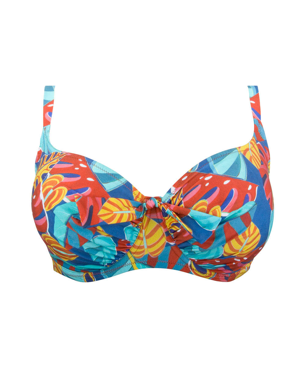 Soutien-gorge de bain corbeille grande taille La Foglia Antigel ciel feuillage Antigel Bain FBB3554-CF 10