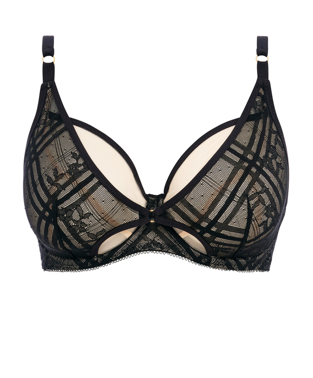 Soutien-gorge décolleté plongeant armature apex haute Freya Freya Fatale noir AA401422-NOR