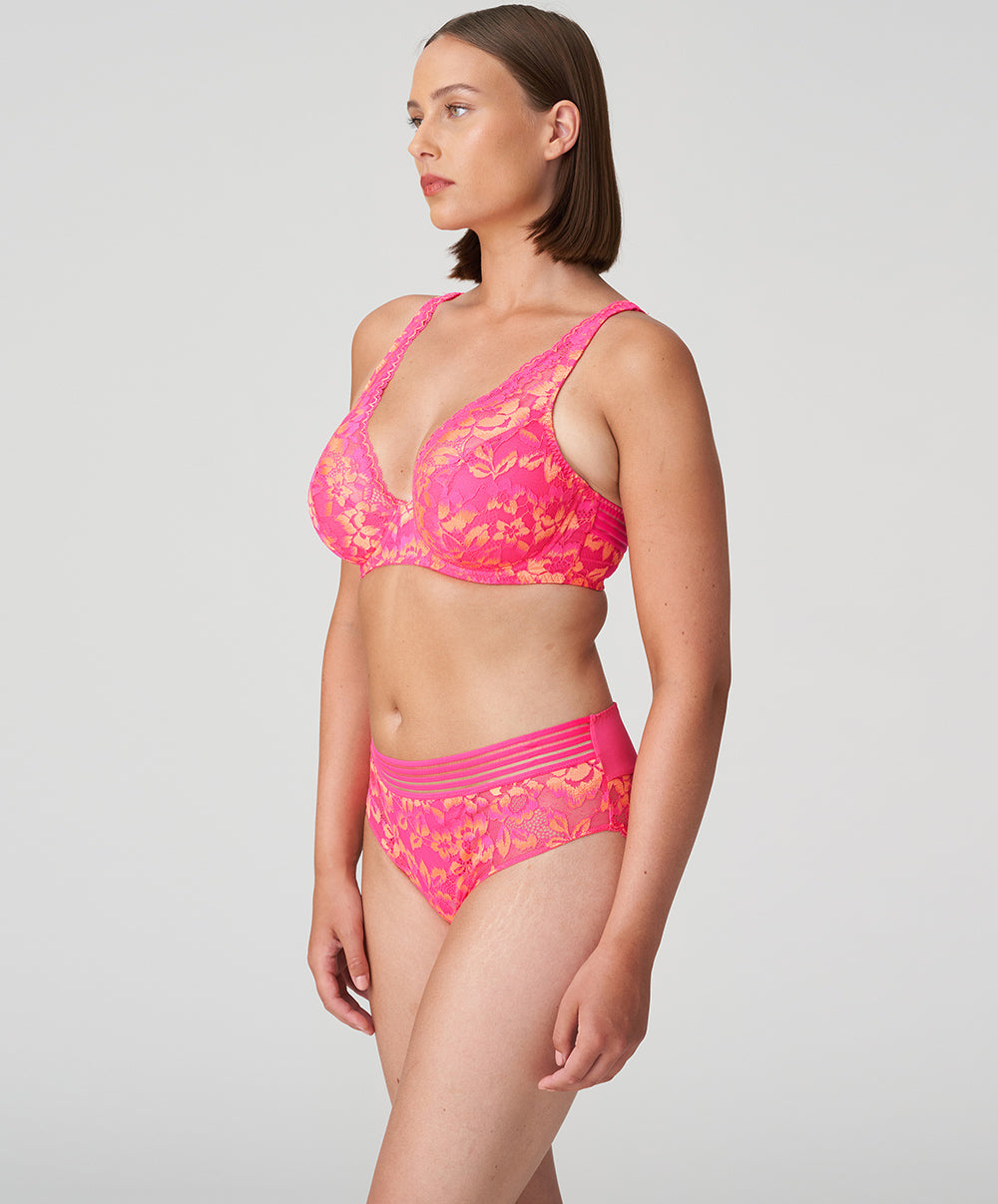 Soutien-gorge demi-mousse plongeant armatures Twist PrimaDonna Verao L.A. pink 0142374-LSP