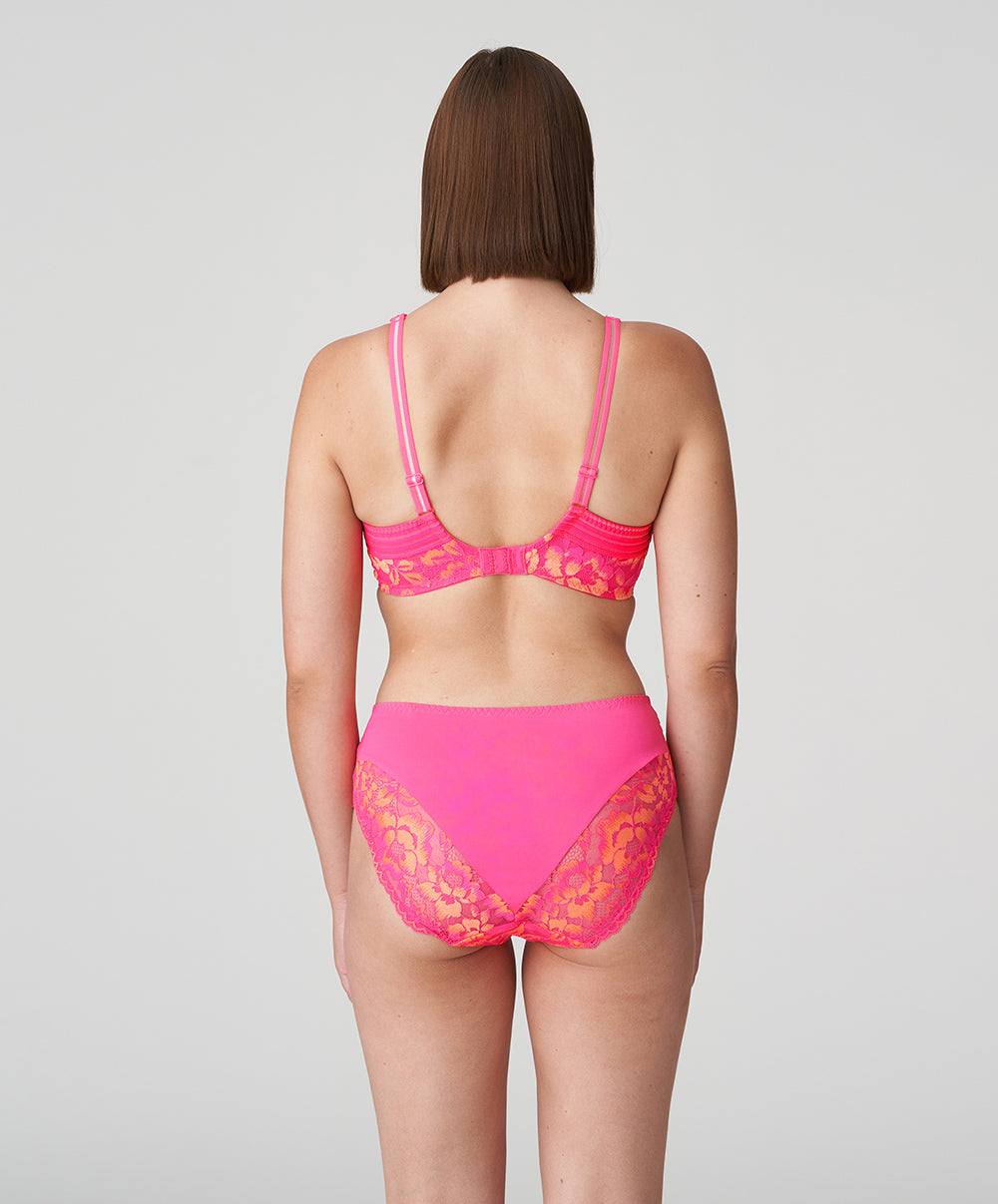 Soutien-gorge demi-mousse plongeant armatures Twist PrimaDonna Verao L.A. pink 0142374-LSP