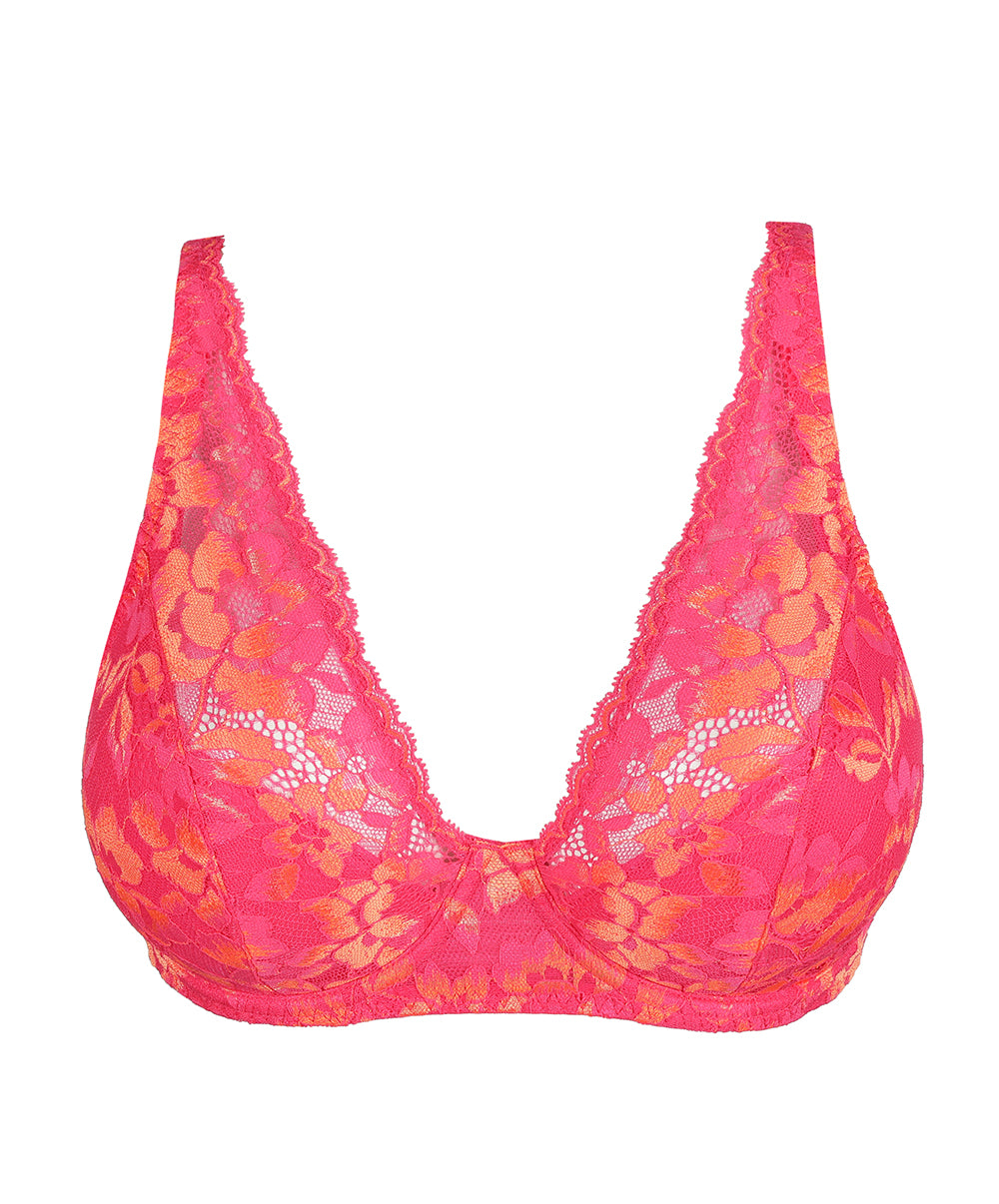 Soutien-gorge demi-mousse plongeant armatures Twist PrimaDonna Verao L.A. pink 0142374-LSP
