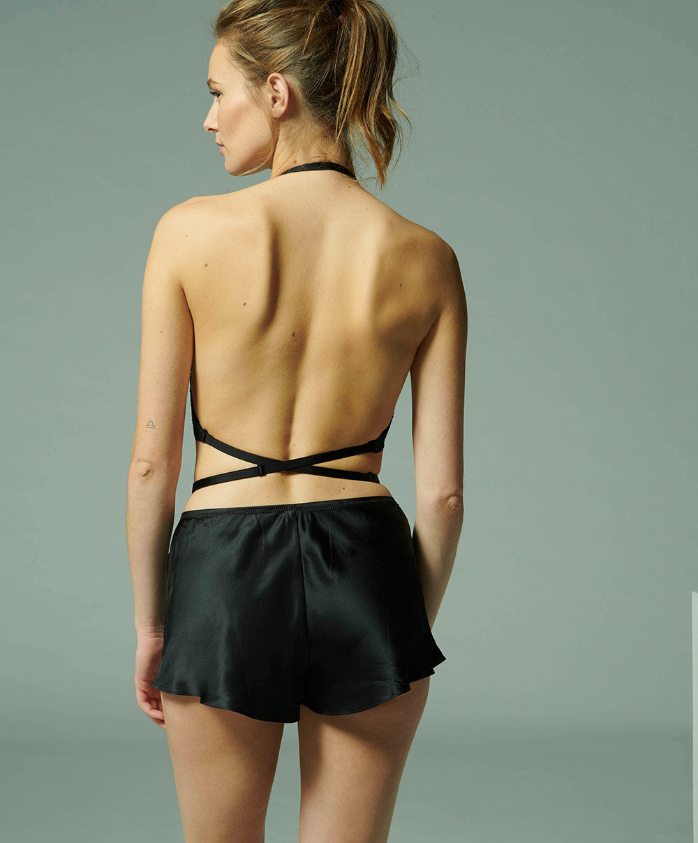 Soutien-gorge dos nu multipositions Simone Pérèle Eden noir 12E370-015