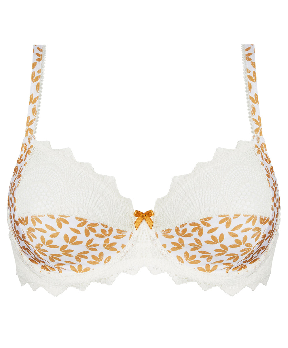 Soutien-gorge emboitant avec armatures Antigel de Lise Charmel Crochet Bohème camel ECJ6134-CB