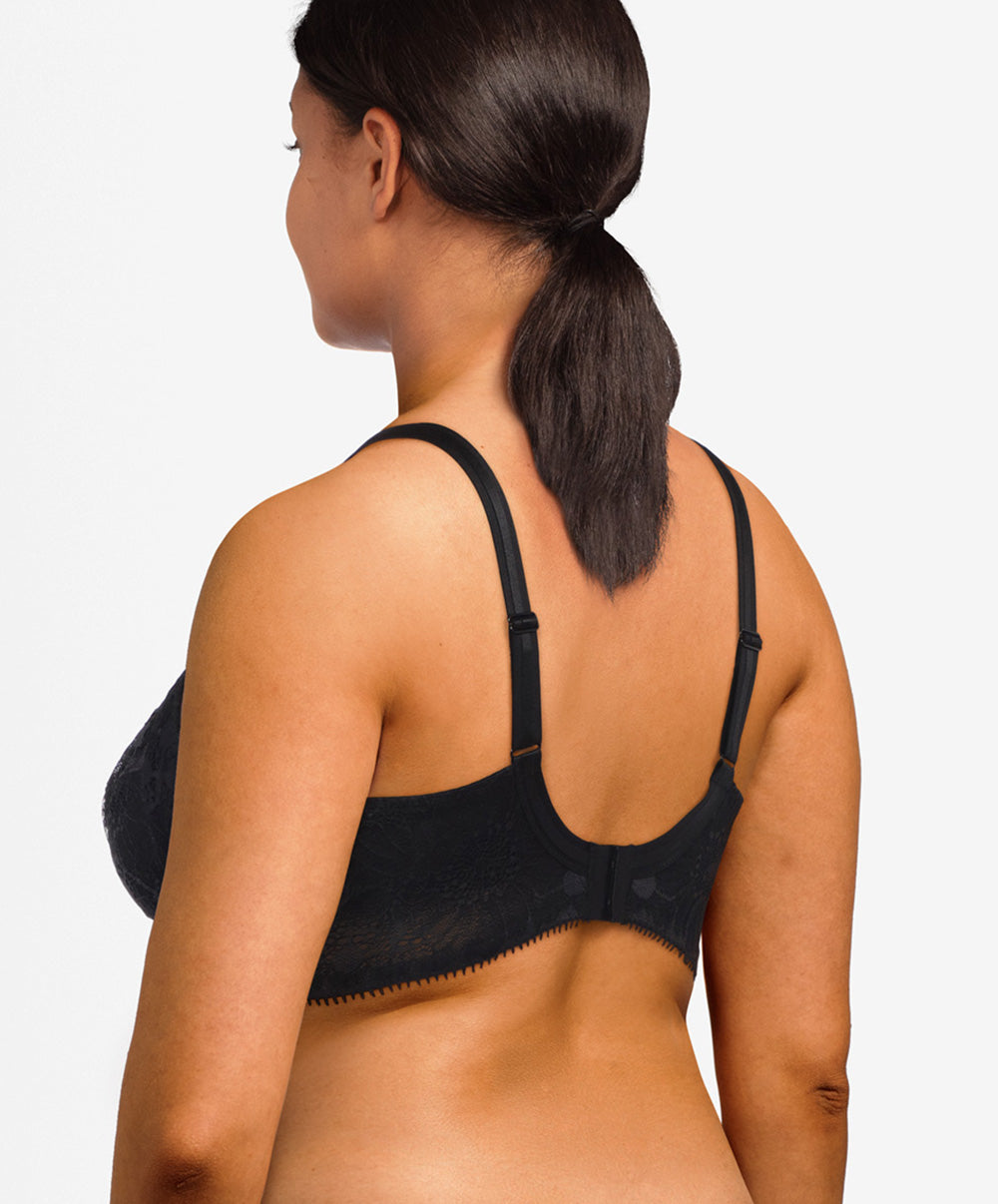 Soutien-gorge à armatures couvrant grande taille Chantelle Day to Night noir C15F10-011