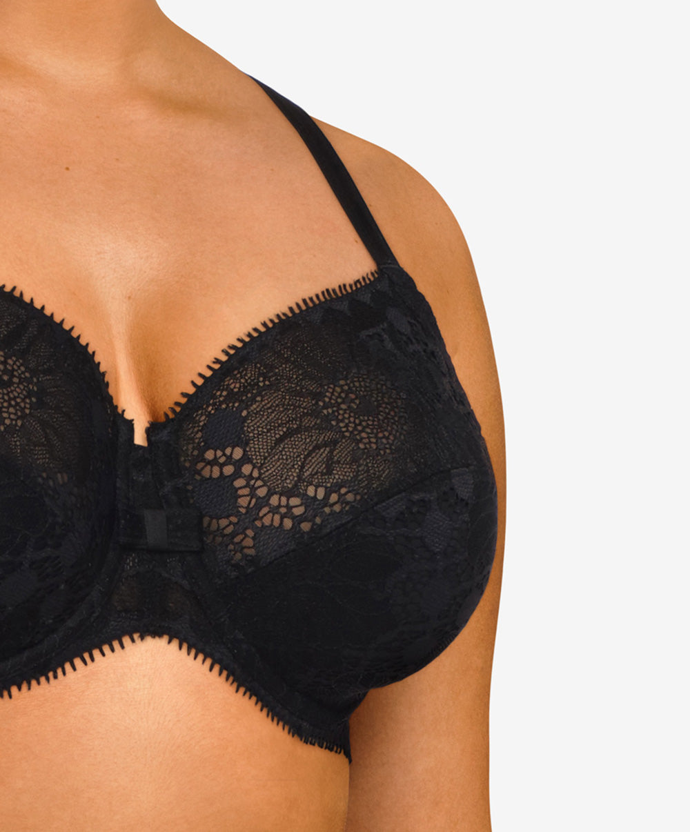 Soutien-gorge à armatures couvrant grande taille Chantelle Day to Night noir C15F10-011