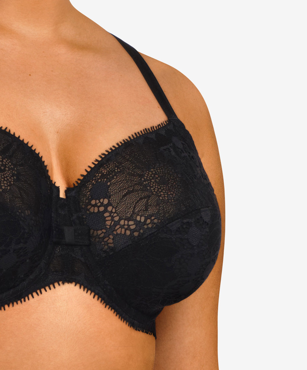 Soutien-gorge à armatures couvrant grande taille Chantelle Day to Night noir C15F10-011
