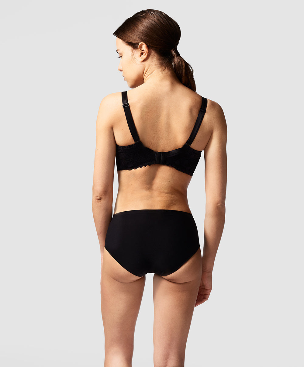 Soutien-gorge à armatures couvrant grande taille Chantelle Day to Night noir C15F10-011