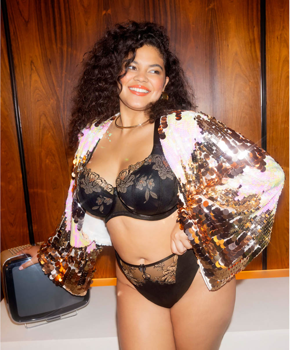 Soutien-gorge grande taille armature paddé corbeille Elomi Teagan Almond EL302615-ALM