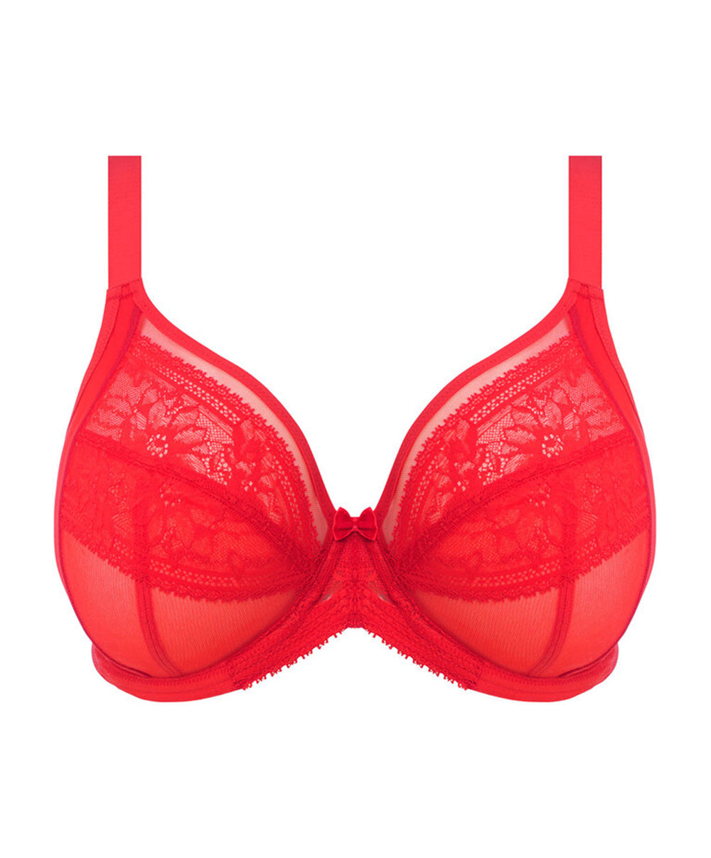 Soutien-gorge grande taille armature plongeant Elomi Kendra cherry EL301602-CHR