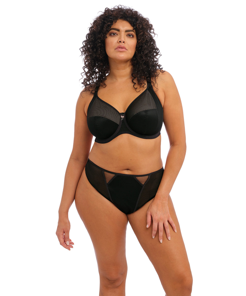 Soutien-gorge grande taille armature Elomi Kintai noir EL301205-BLK