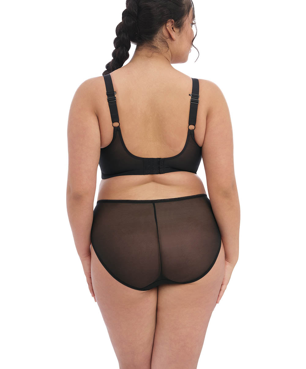 Soutien-gorge grande taille armature plongeant Elomi Matilda Black star EL8900-BKS