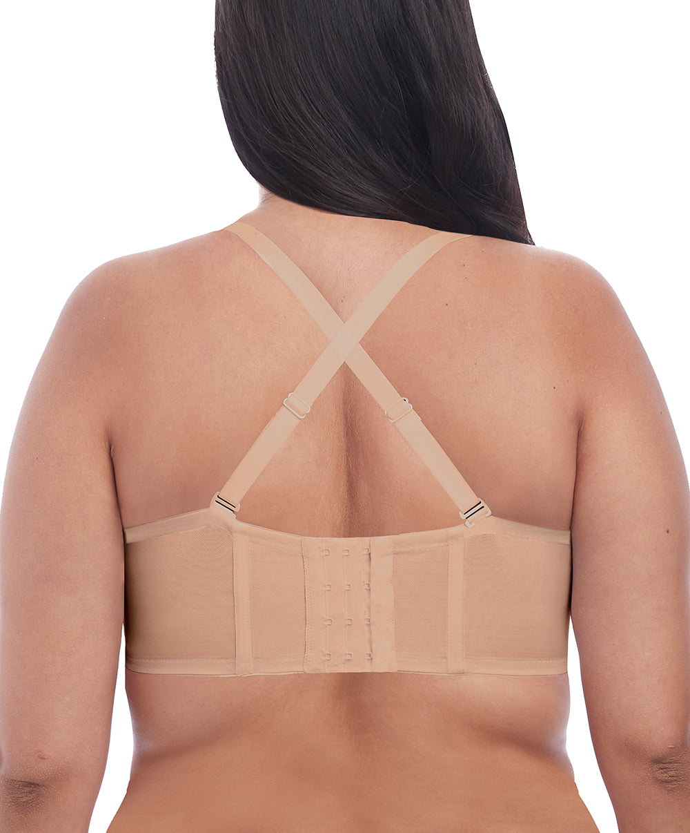 Soutien-gorge grande taille bandeau moulé avec armatures Elomi Smooth sahara EL4300-SAH
