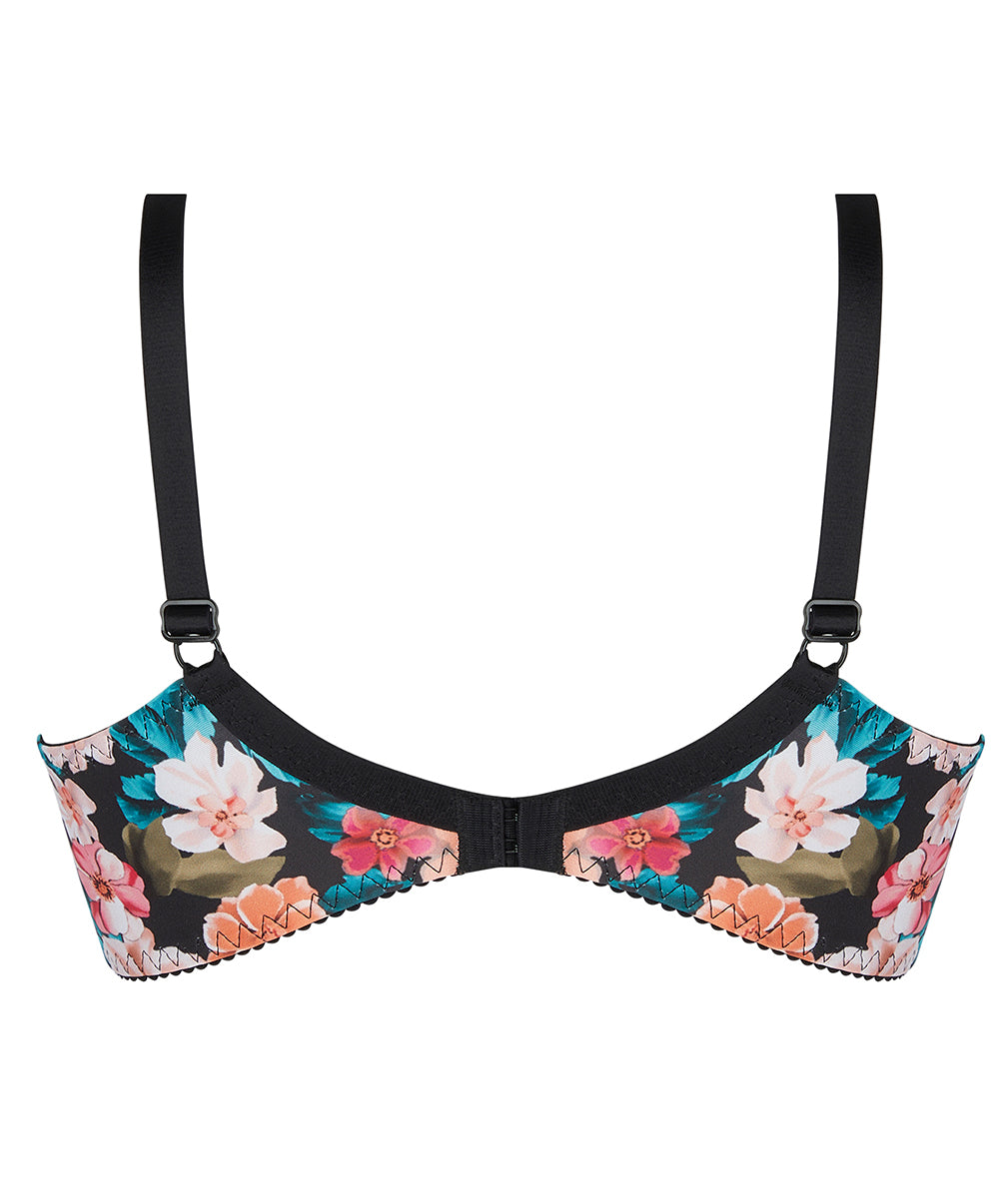 Soutien-gorge grande taille couvrant armature bien-être Antigel de Lise Charmel Parfum de Kerala bain de fleurs FCJ6154-BF