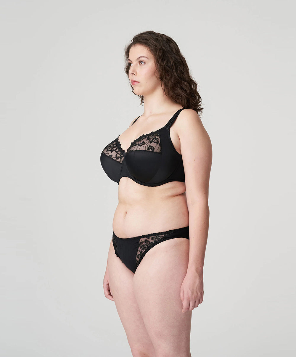 Soutien-gorge grande taille emboitant armatures PrimaDonna Deauville noir 0161815-ZWA