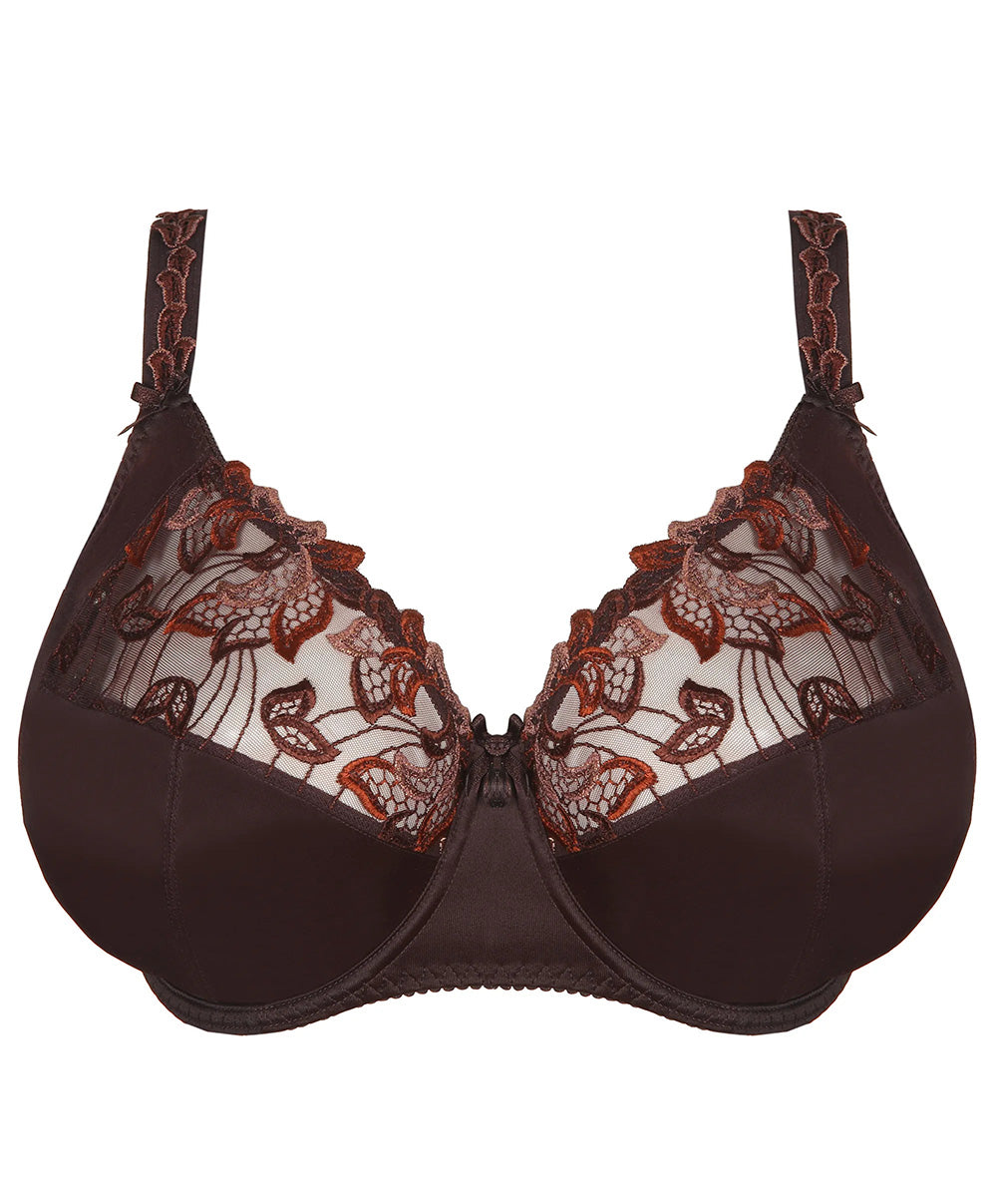 Soutien-gorge grande taille emboitant armatures PrimaDonna Deauville ristretto 0161815-RIS