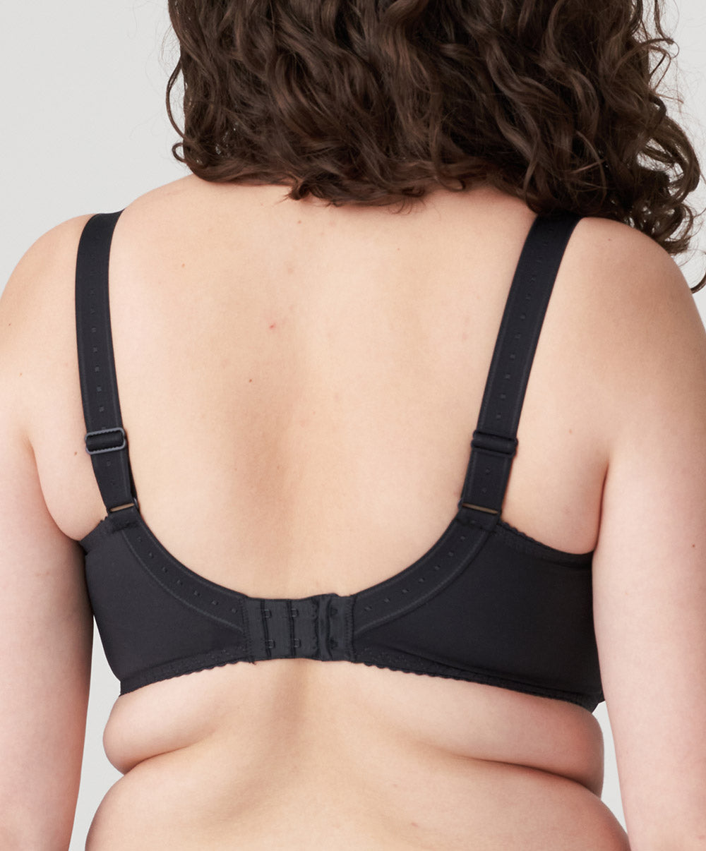 Soutien-gorge grande taille emboitant armatures PrimaDonna Orlando charbon 0163155-CHB