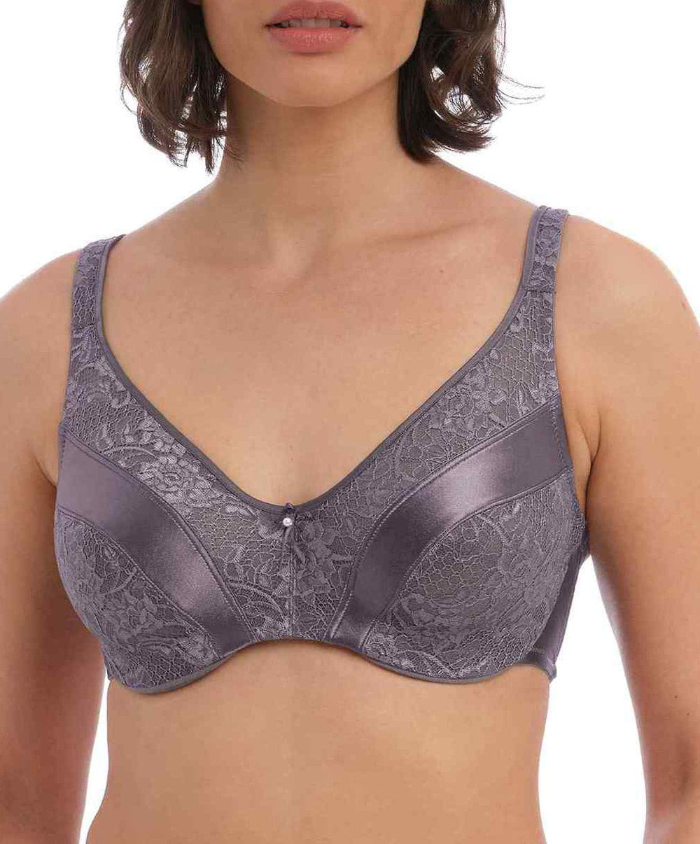 Soutien-gorge minimiseur amincissant avec armatures Wacoal Le Minimizer argent WEBFA105-ART