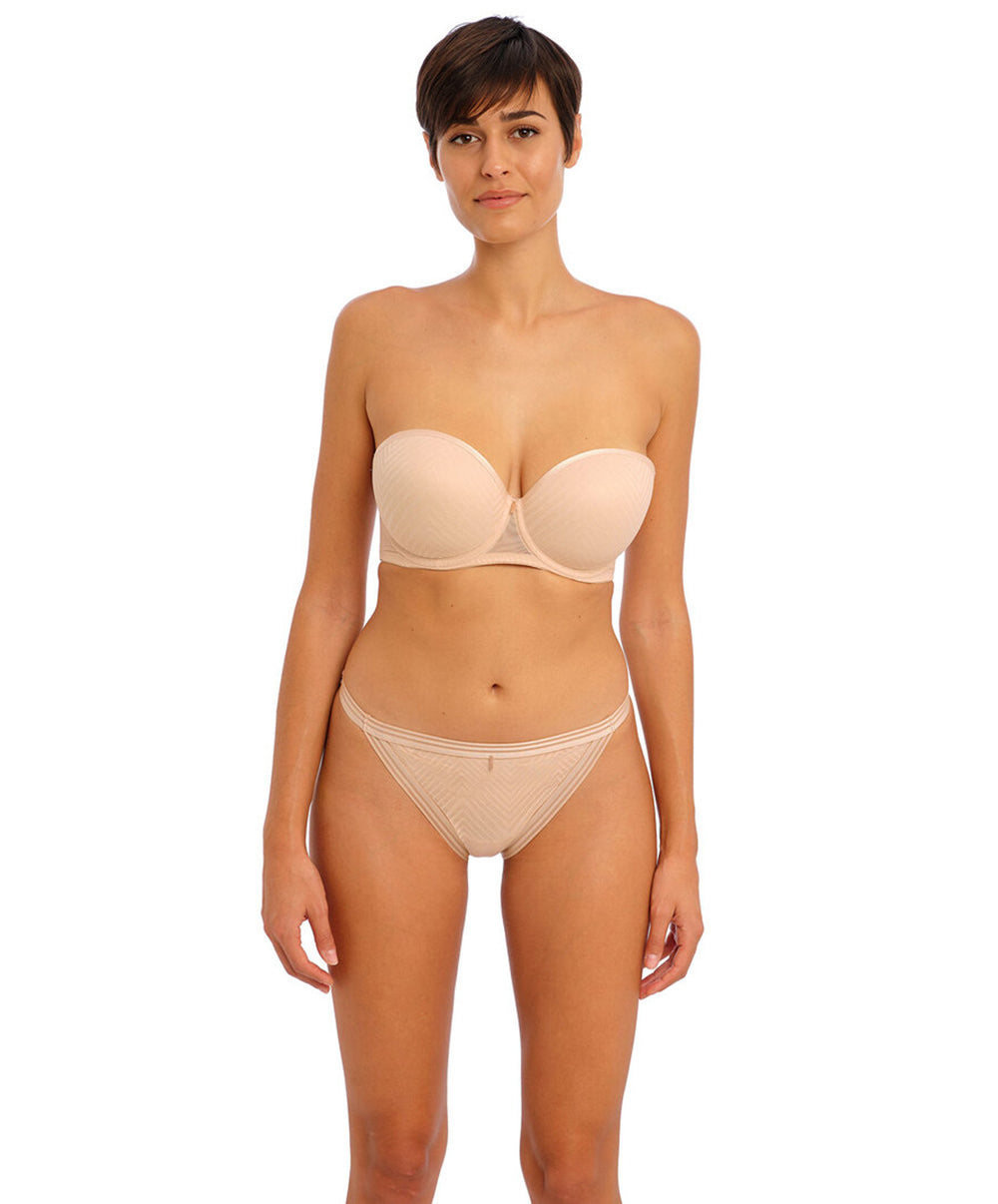 Soutien-gorge moulé armatures bretelles amovibles Freya Tailored natural beige AA401109-NAE