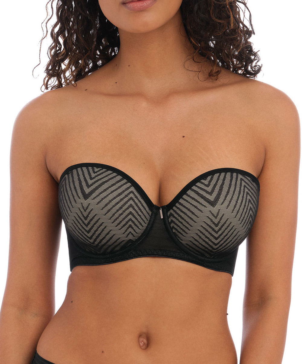 Soutien-gorge moulé armatures bretelles amovibles Freya Tailored noir AA401109-BLK