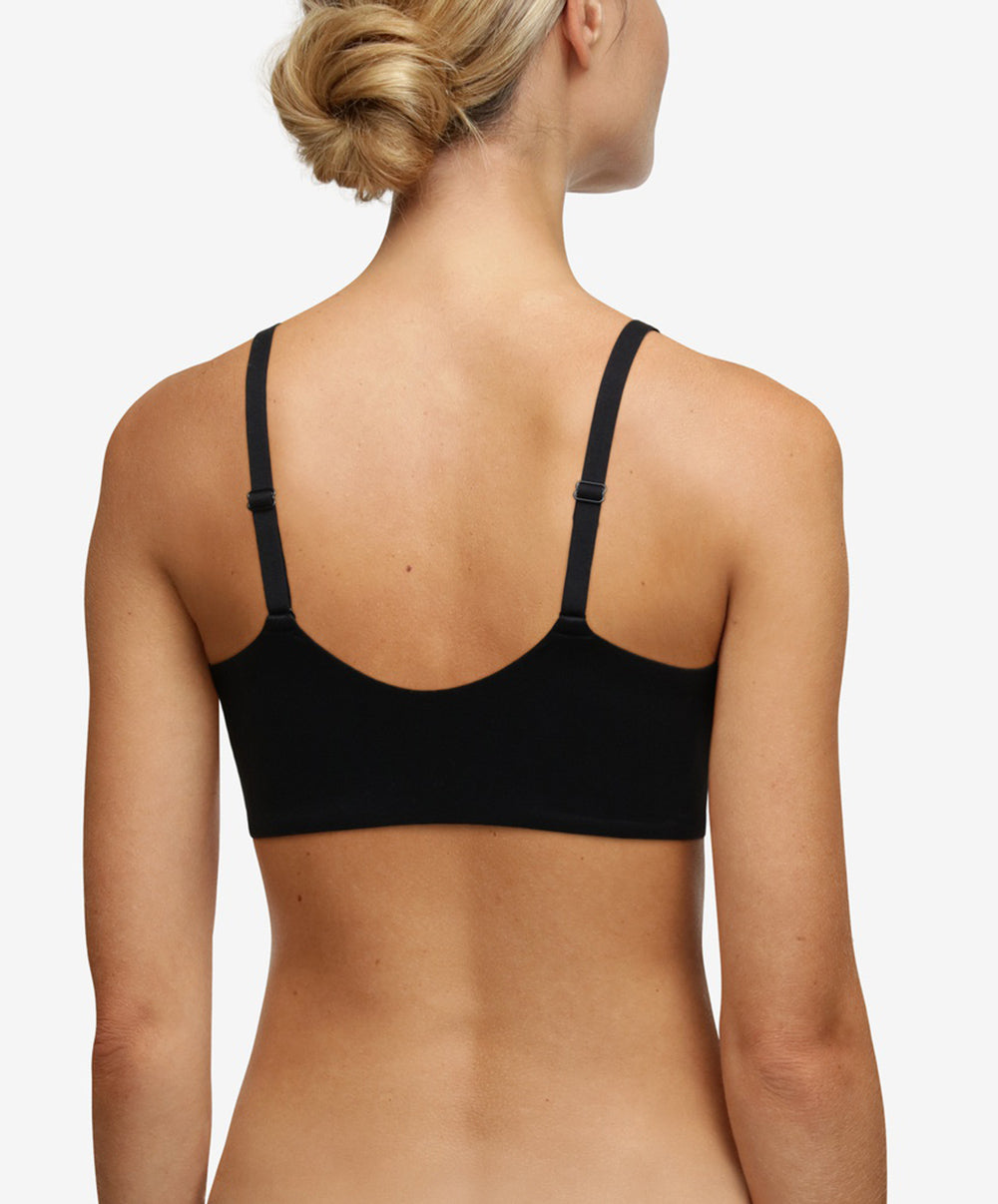 Soutien-gorge moulé enveloppant apex haute Chantelle Norah noir C13F60-011