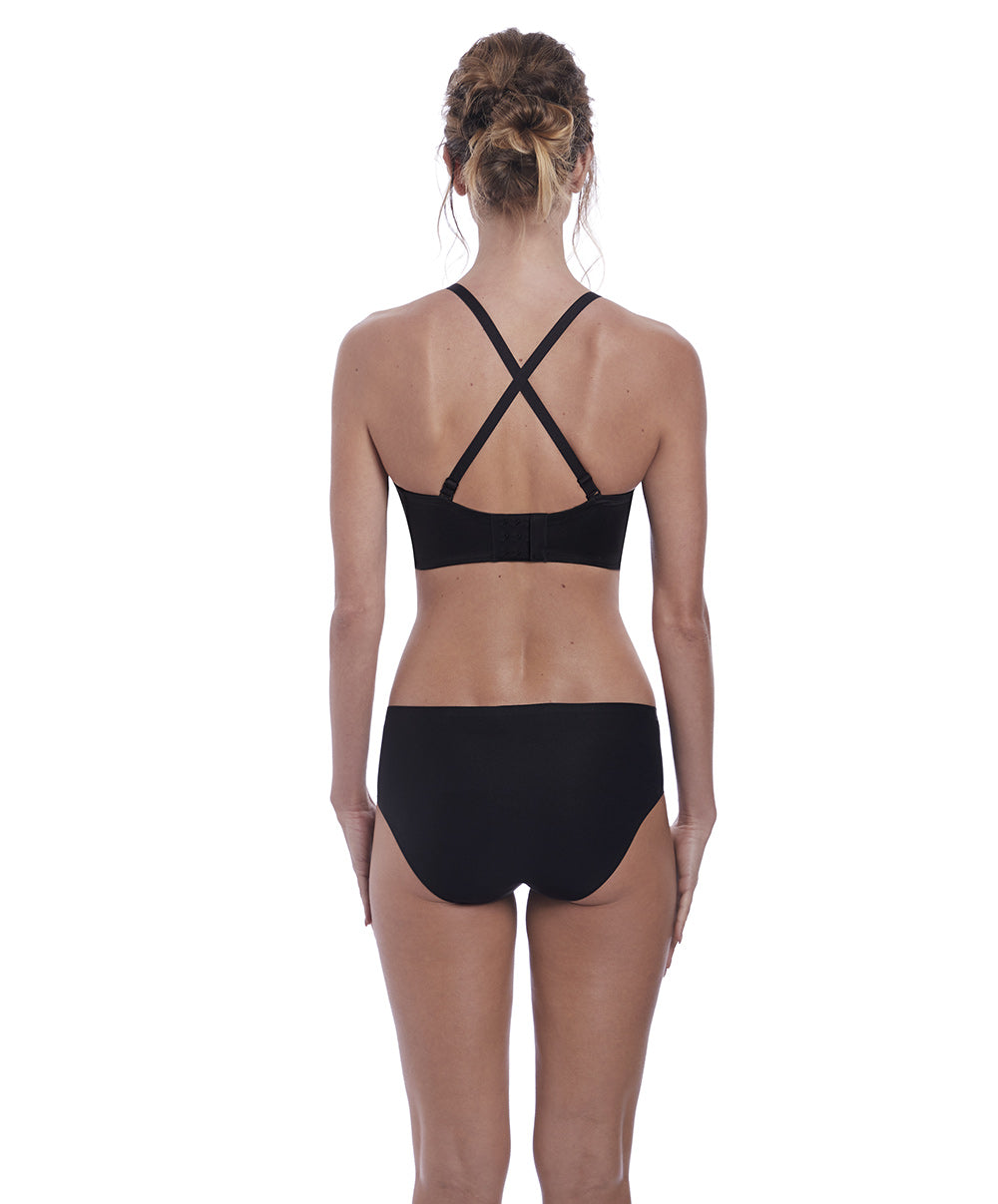 Soutien-gorge moulé sans bretelles armatures Fantasie Aura noir FL2323-BLK