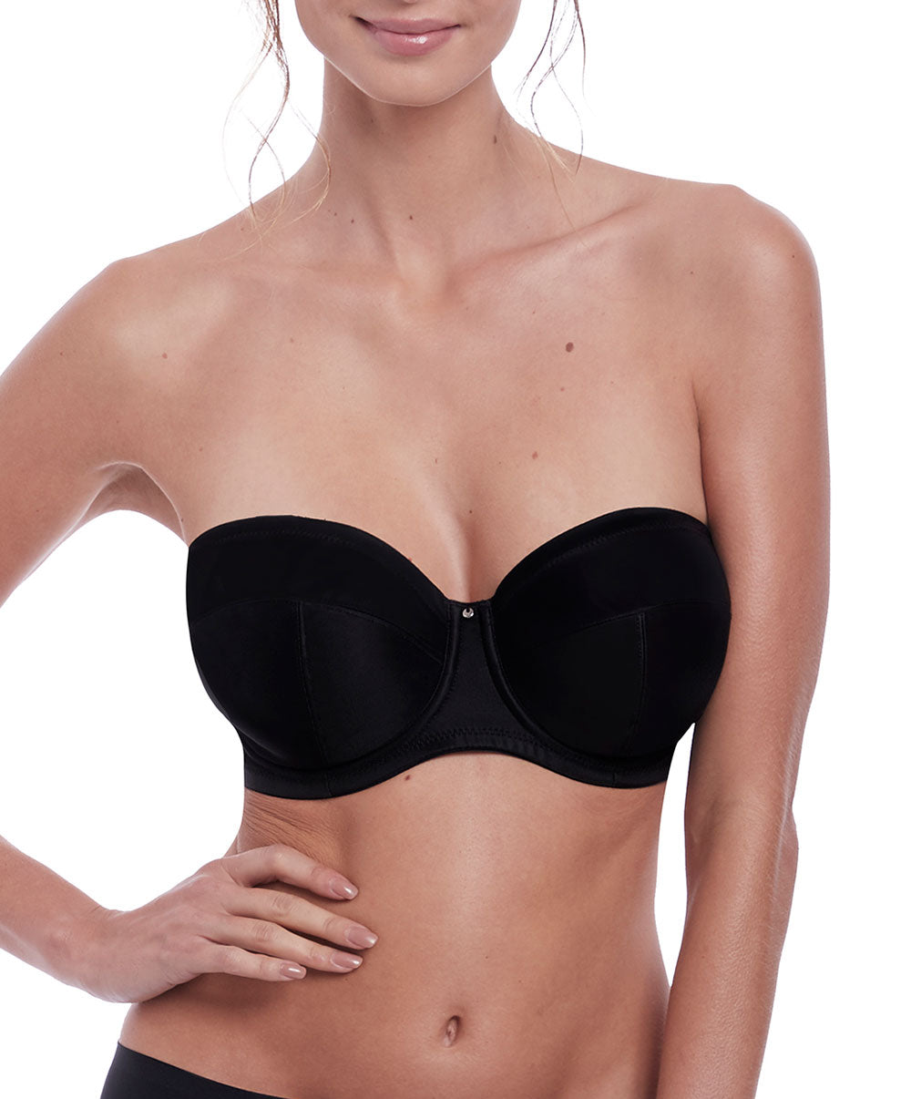 Soutien-gorge moulé sans bretelles armatures Fantasie Aura noir FL2323-BLK