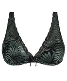 Soutien-gorge mousse à armatures forme triangle Antigel de Lise Charmel Jungle du Soir vert minuit ECJ7044-VM 100