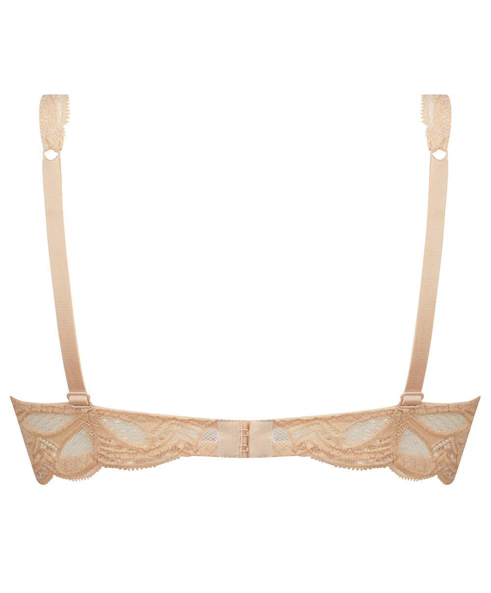 Soutien-gorge mousse à armatures forme triangle Antigel de Lise Charmel Stricto Sensuelle pêche ECH7017-SP 100