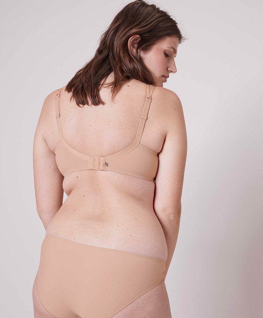 Soutien-gorge moulé padding en maille spacer 3D Simone Pérèle Délice peau 12X343-709