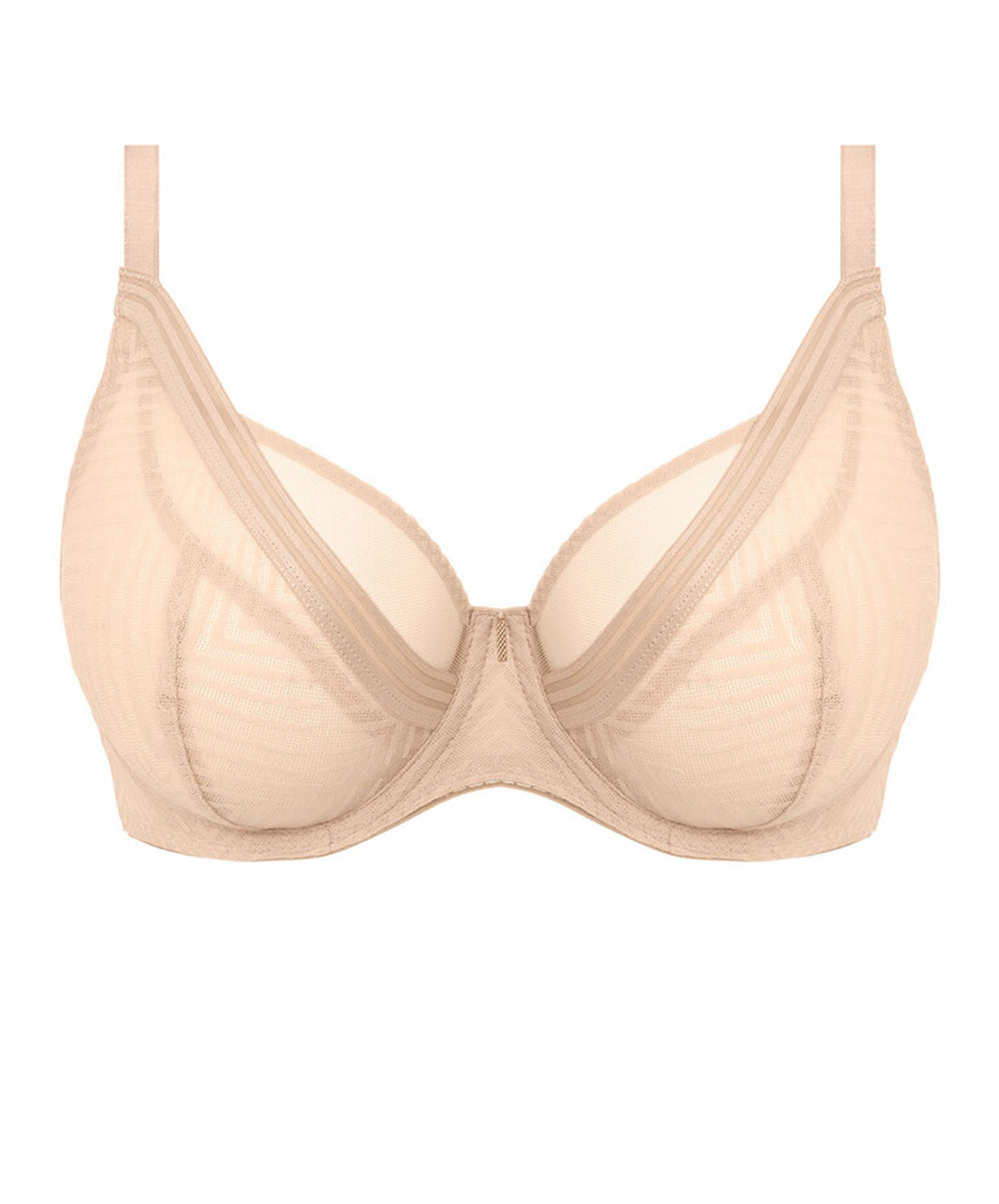 Soutien-gorge décolleté plongeant armature apex haute Freya Tailored natural beige AA401121-NAE