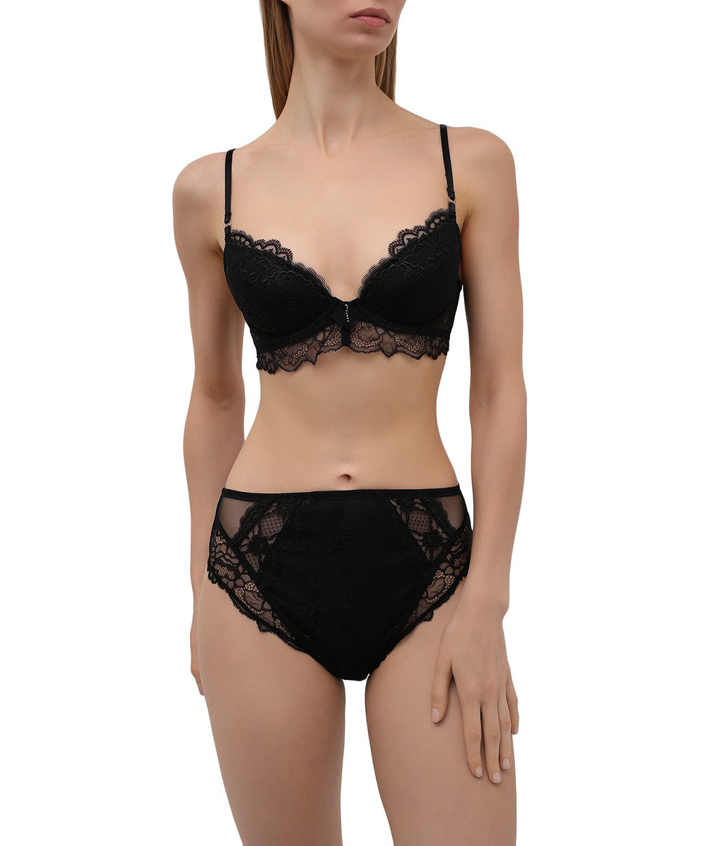 Soutien-gorge push-up Lise Charmel Sublime en Dentelle noir ACH3513-NO