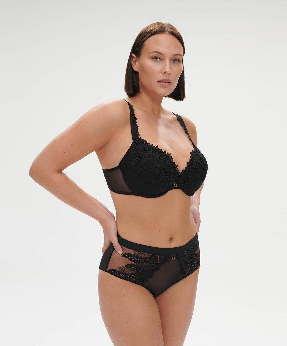 Soutien-gorge push-up cookies amovibles Simone Pérèle Mystic noir 1D3340-015