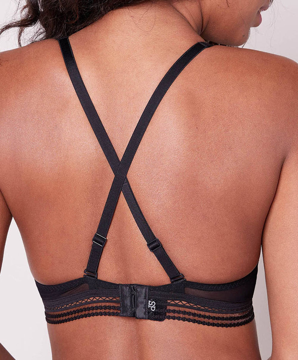 Soutien-gorge push-up triangle Simone Pérèle Prodigieuse noir 15L347-015