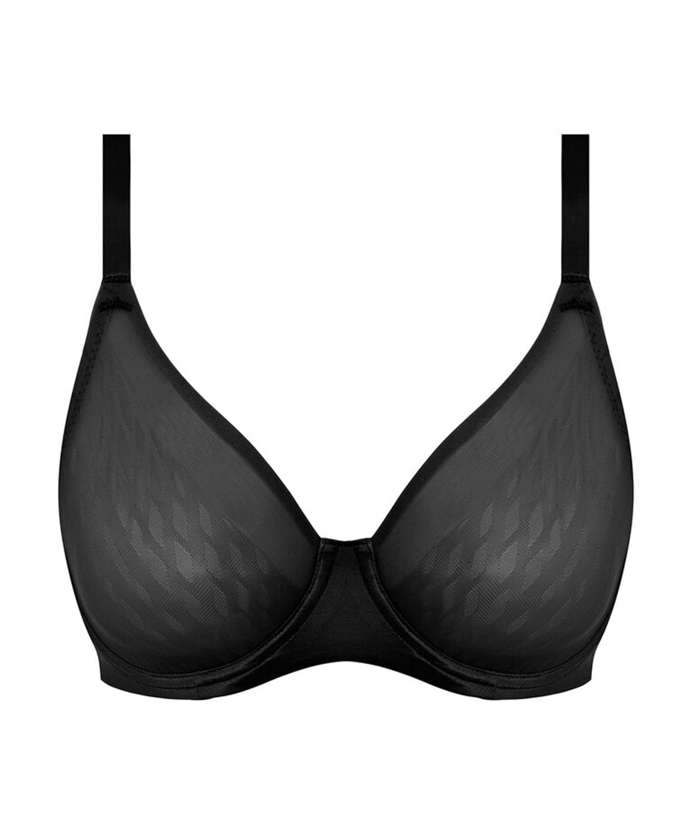 Soutien-gorge rehausse poitrine avec armatures grande taille Wacoal Elevated Allure rose dust WA855336-BLK