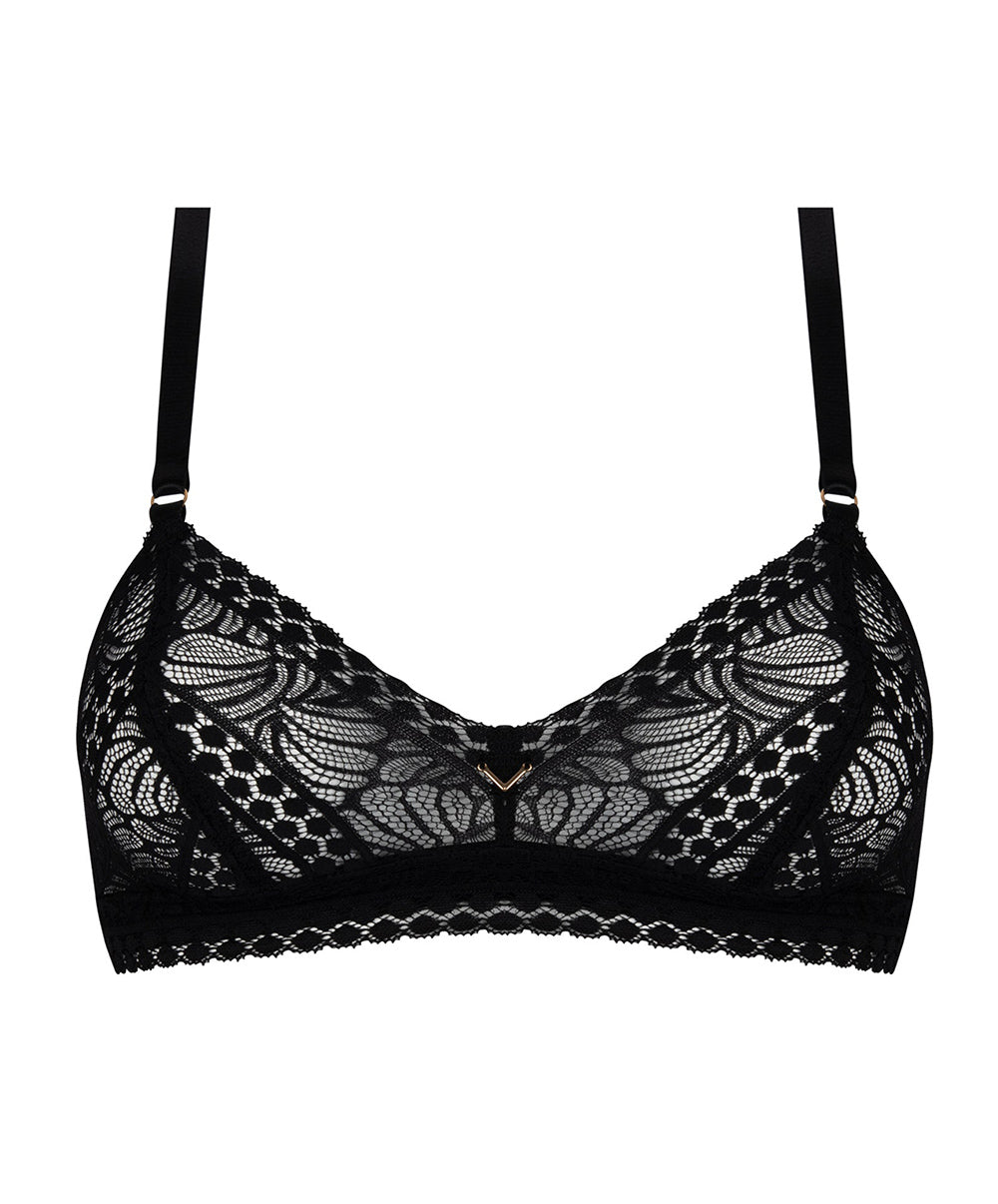Soutien-gorge sans armature Antigel de Lise Charmel Atelier Séduction noir ECH6657-NO
