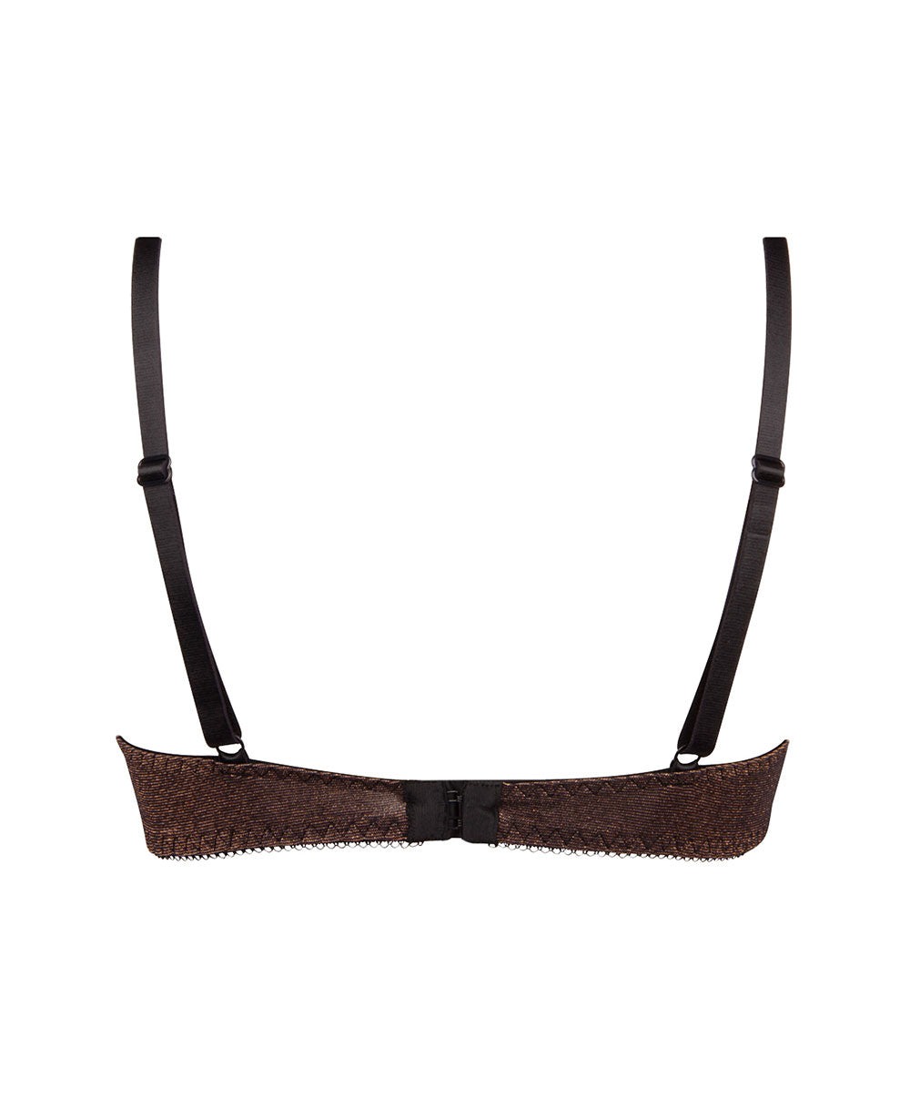 Soutien-gorge sans armature Antigel de Lise Charmel Disco Dentelle cuivre ECH6546-CD