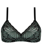 Soutien-gorge sans armature Antigel de Lise Charmel Jungle du Soir vert minuit ECJ6544-VM