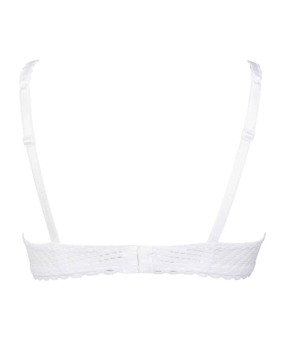 Soutien-gorge sans armature Antigel de Lise Charmel Tressage Graphic blanc ECC6537-TB