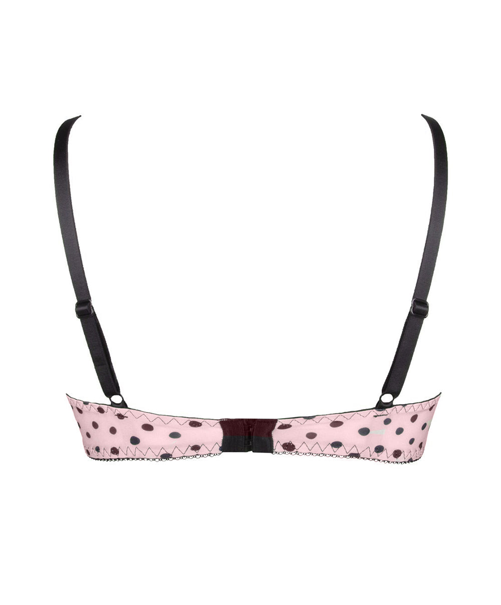 Soutien-gorge sans armature Antigel de Lise Charmel Scénario Pois pois noir ECG6592-PN