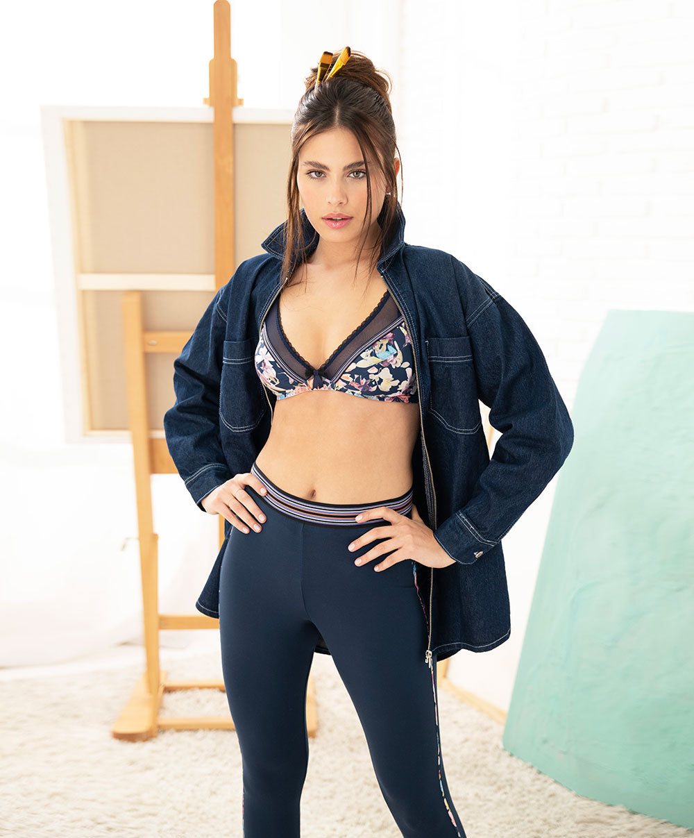 Soutien-gorge sans armatures Antigel de Lise Charmel Mille Pétales aquarelle ECH6584-PA