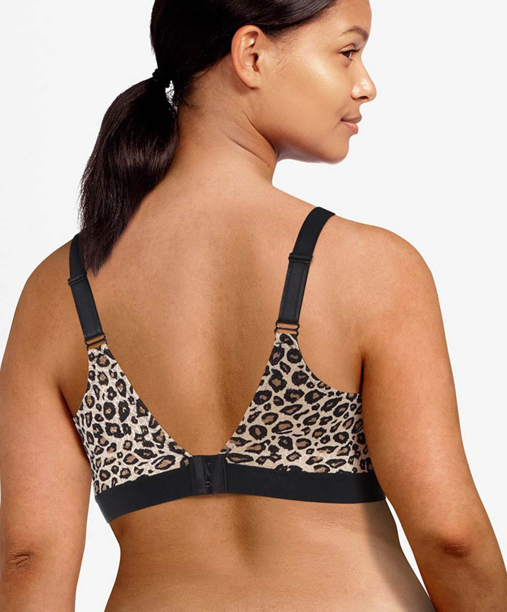 Soutien-gorge sans armatures minimizer Chantelle C Magnifique Léopard nude C18920-0OZ