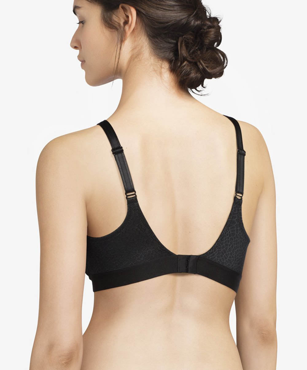 Soutien-gorge sans armatures minimizer Chantelle C Magnifique Noir C18920-011