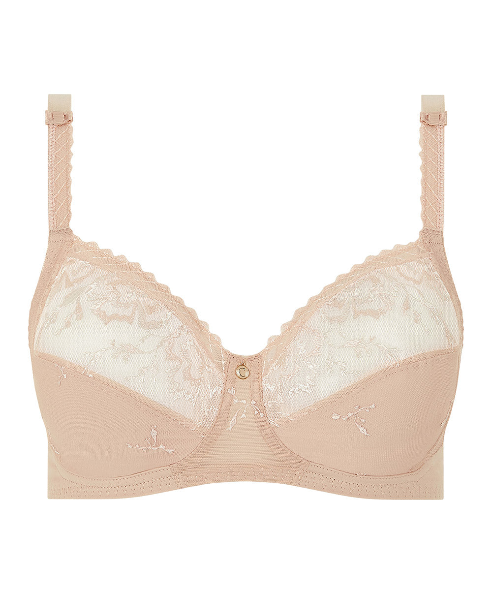 Soutien-gorge sans armatures Chantelle Every curve beige doré C16B20-01N