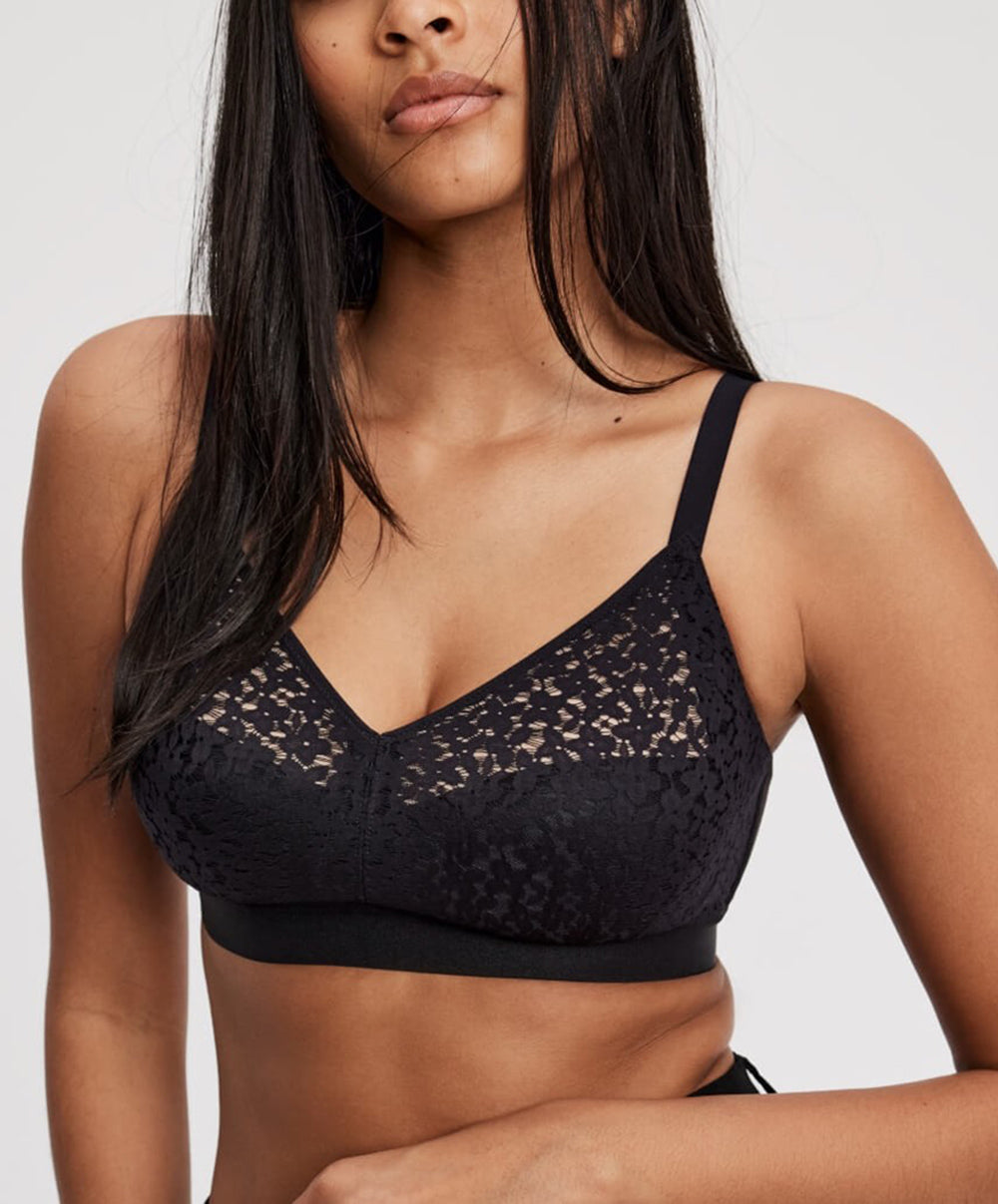 Soutien-gorge sans armatures brassière Chantelle Norah noir C13F80-011