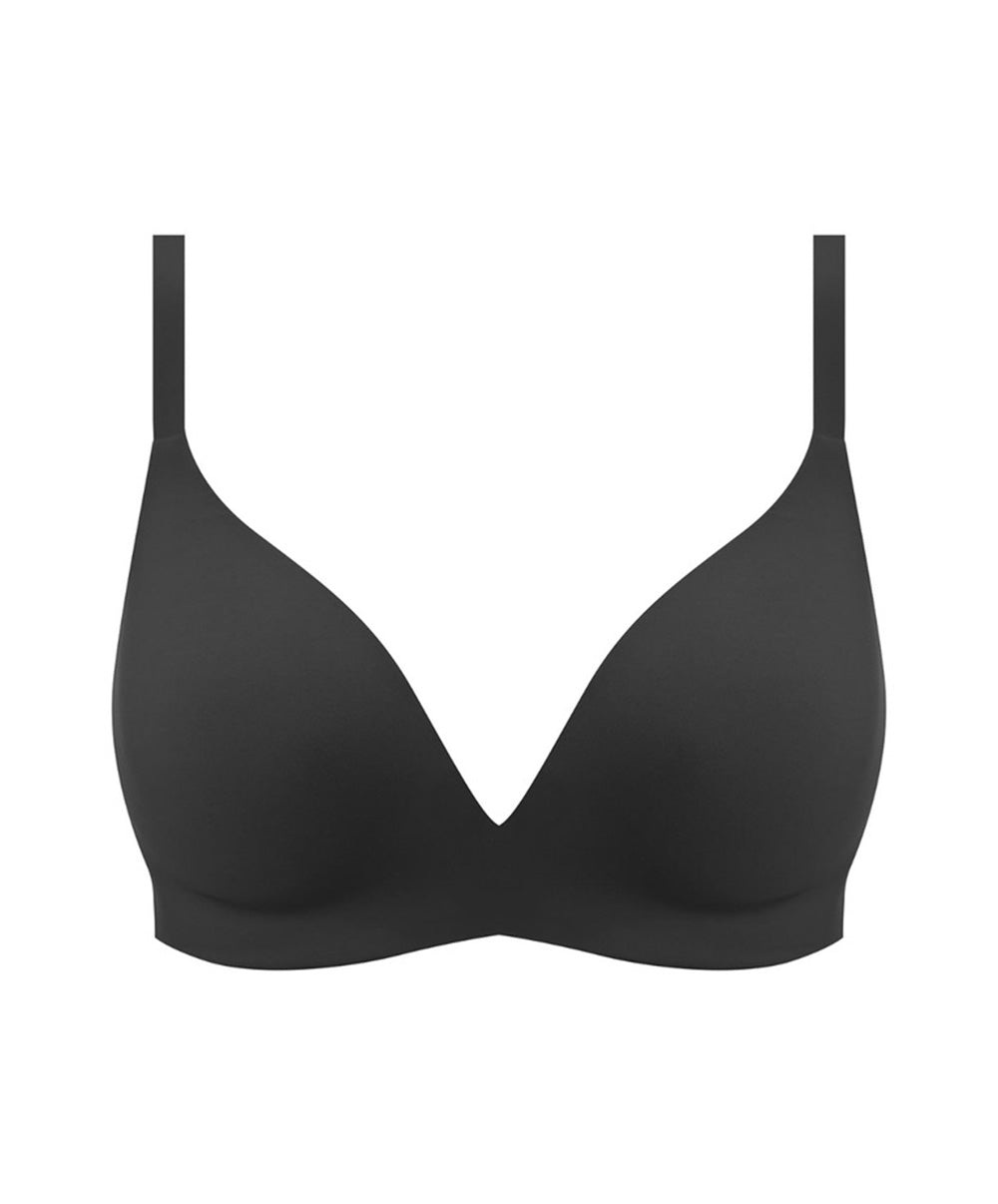 Soutien-gorge sans armatures contour Wacoal Inès Secret noir WE601008-BLK