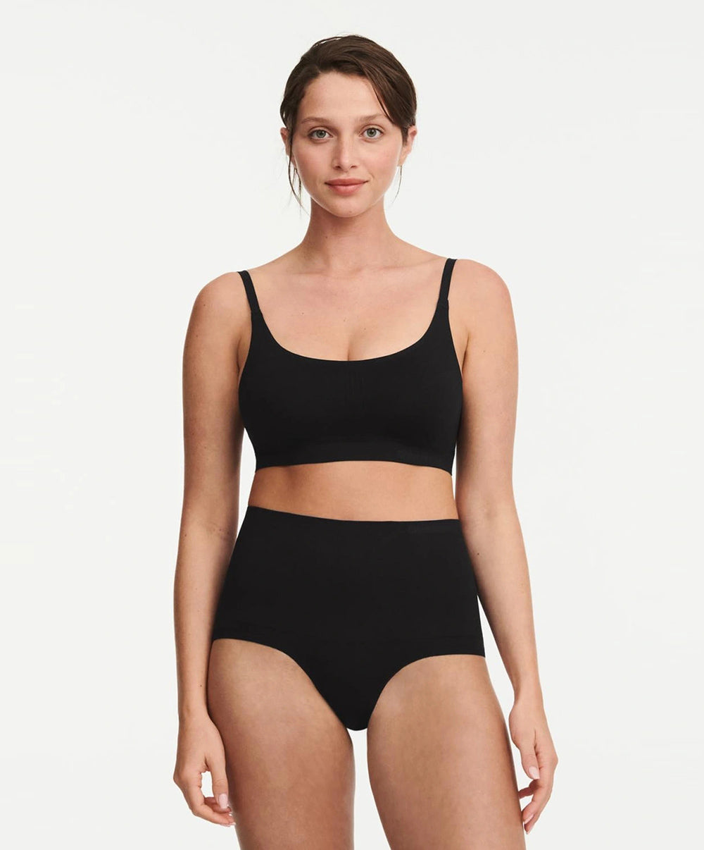 Soutien-gorge sans armatures coques invisible Chantelle Smooth Comfort noir C10U10-011