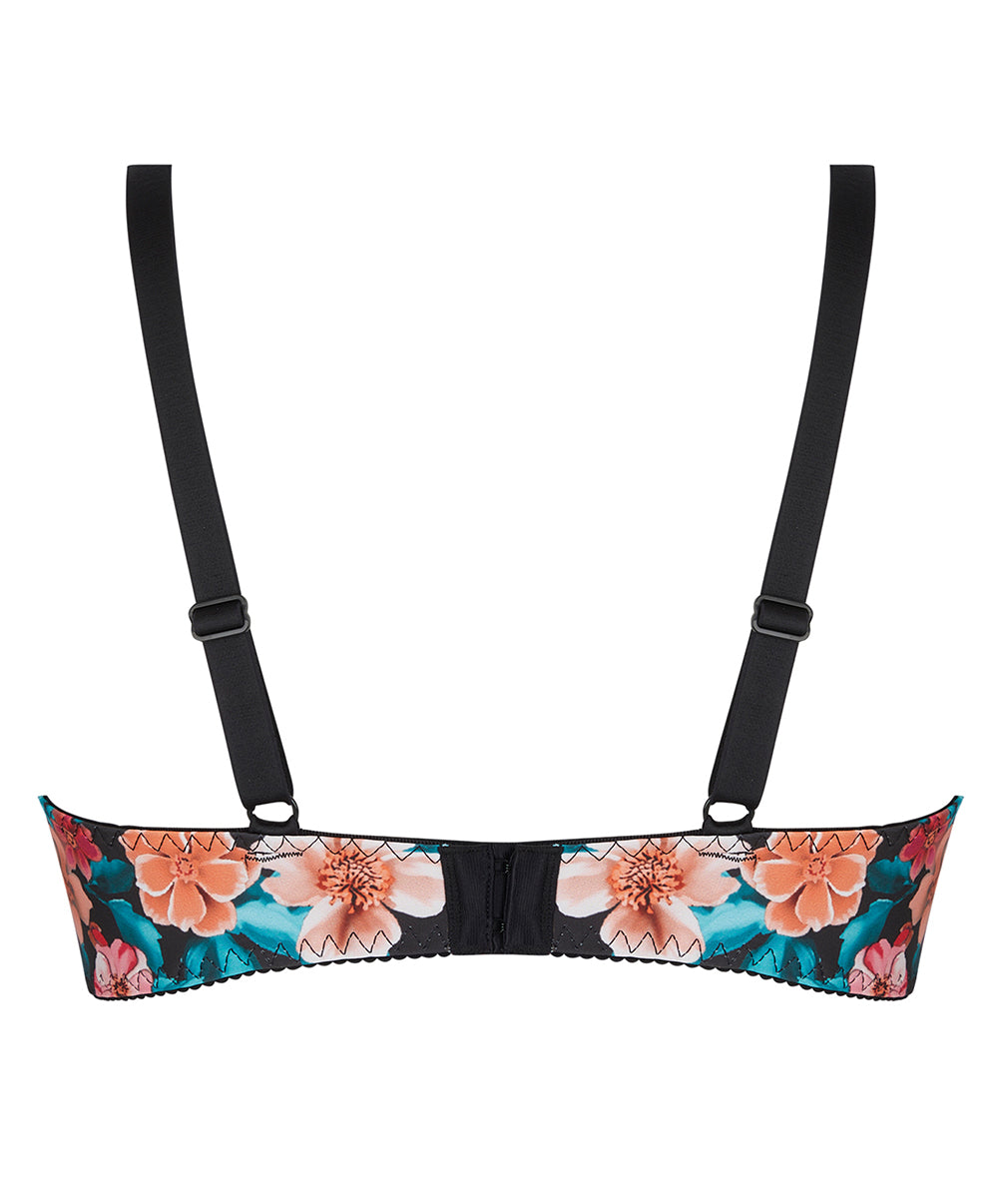 Soutien-gorge sans armatures grande taille Antigel de Lise Charmel Parfum de Kerala bain de fleurs FCJ6554-BF