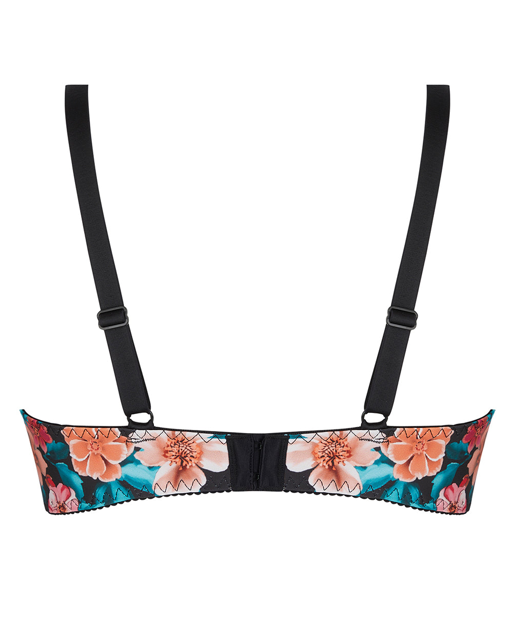 Soutien-gorge sans armatures grande taille Antigel de Lise Charmel Parfum de Kerala bain de fleurs FCJ6554-BF