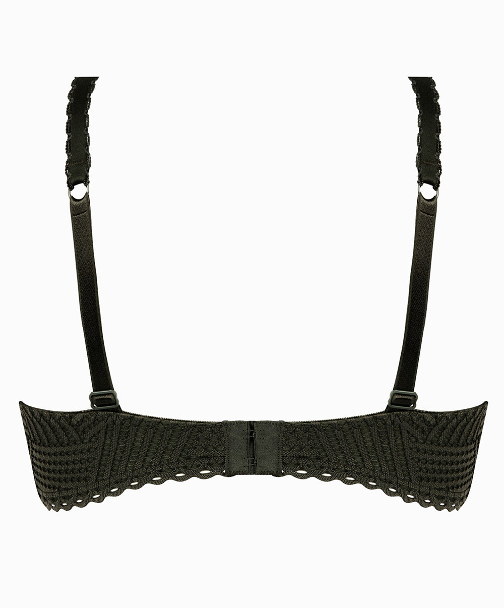 Soutien-gorge sans armatures grande taille Antigel de Lise Charmel Tressage Graphic éclat aventure kaki FCC6537-EA